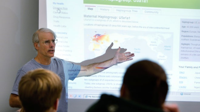 University of Iowa professor Jeff Murray talks about his genetic profile
